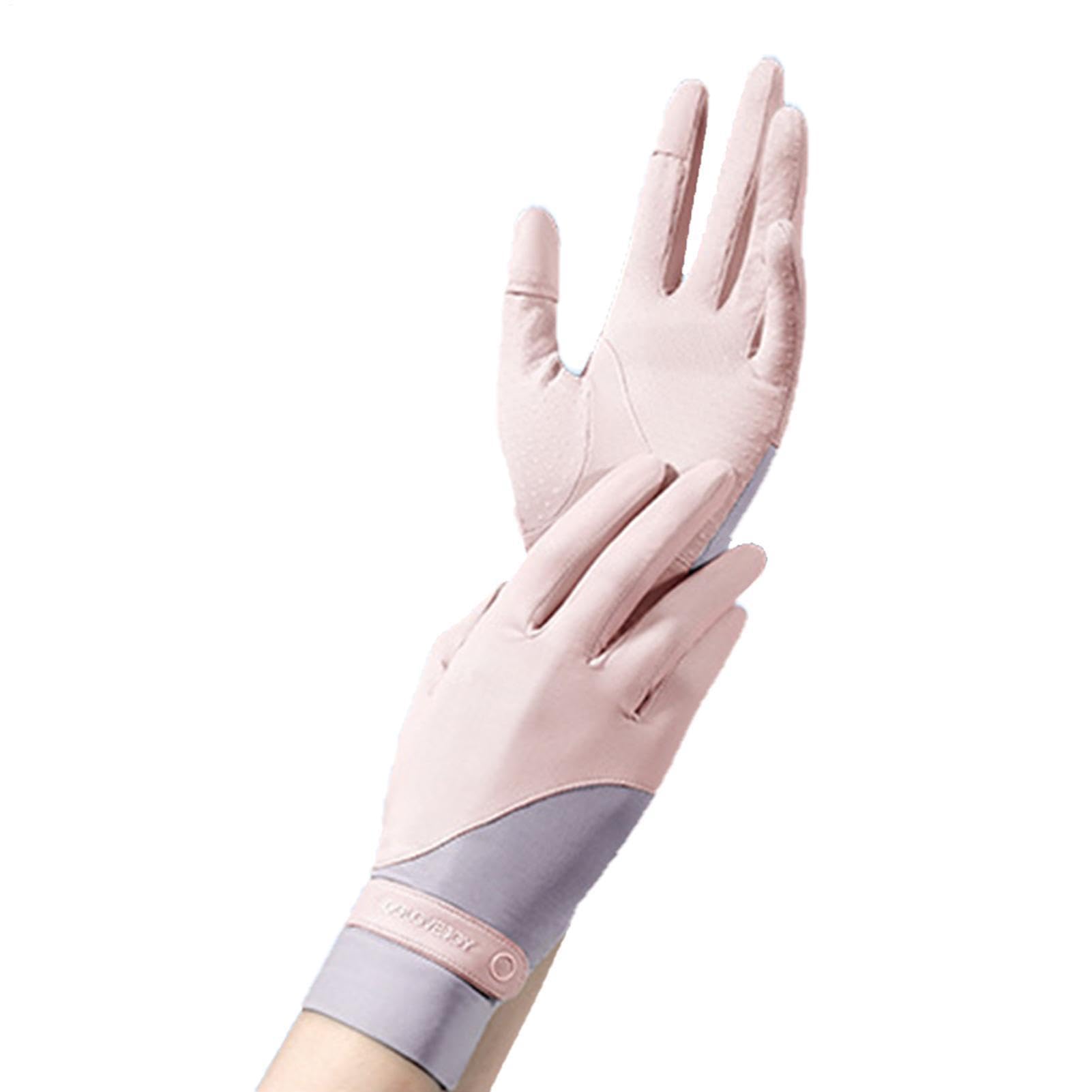 Guanti di protezione solare – Guanti traspiranti con sensazione di ghiaccio, guanti da pesca, vela, kayak, canottaggio, attrezzatura professionale UPF 50 Plus, protezione UV per guida ed escursionismo