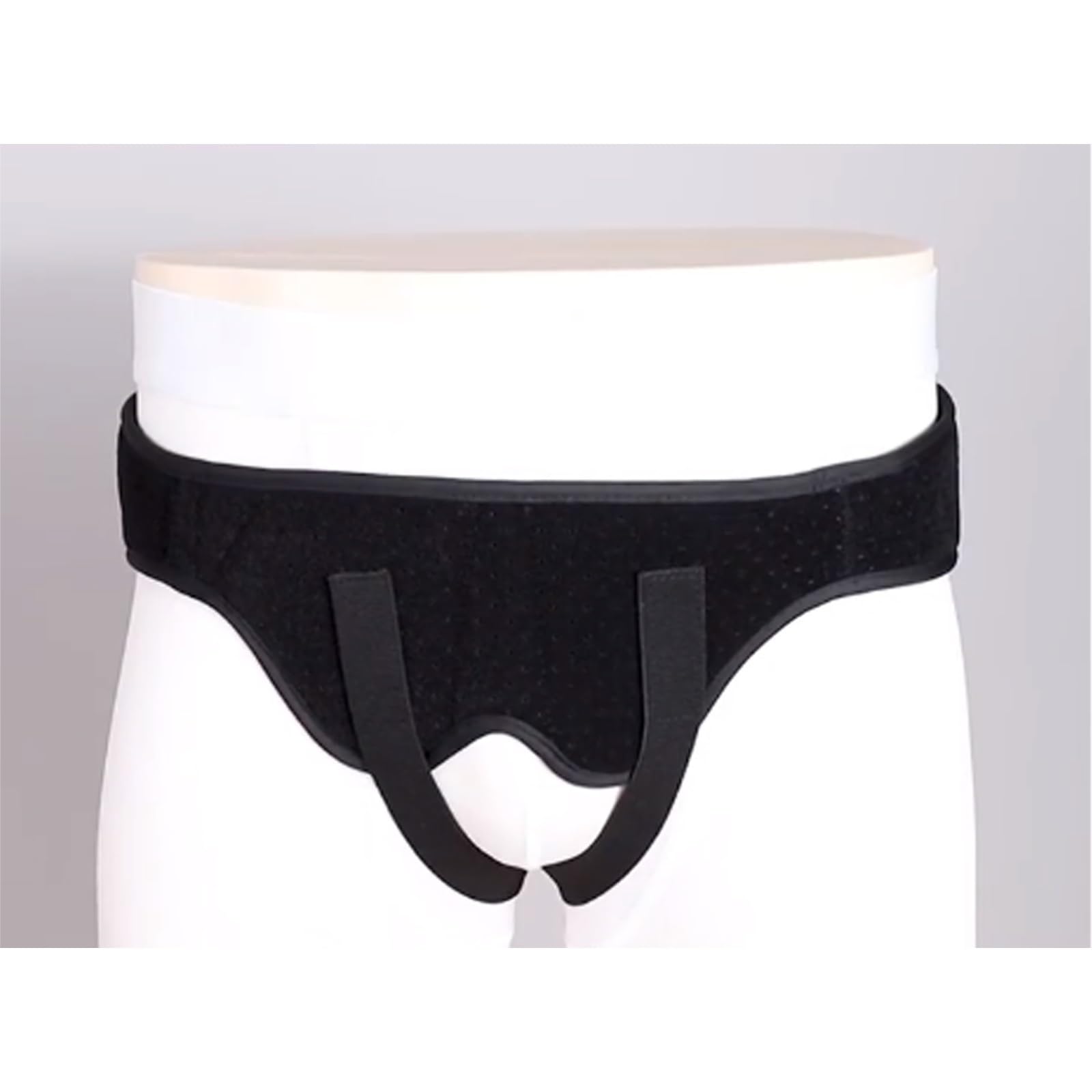 Cinto Erniario, Ernia Inguinale Uomo, Cinto Ernia Inguinale, Utile Dopo L'intervento Chirurgico All'ernia, Materiale Confortevole, Design con Fascia Elastica con Cuscinetto di Compressione Rimovibile(