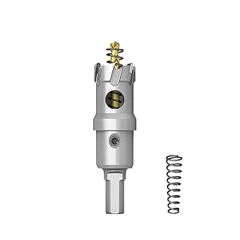 GSTK Upgraded Hole Saw,Hole Saw Drill Bit,Hole Cutter-Hardness Upgraded, Extended Expiration, Appropriate for Stainless Steel, mild Steel, Iron, Copper,etc(22mm|7/8