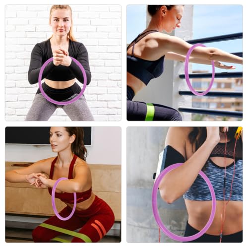 Aros de brazo para ejercicio en interiores en el salón de casa 6