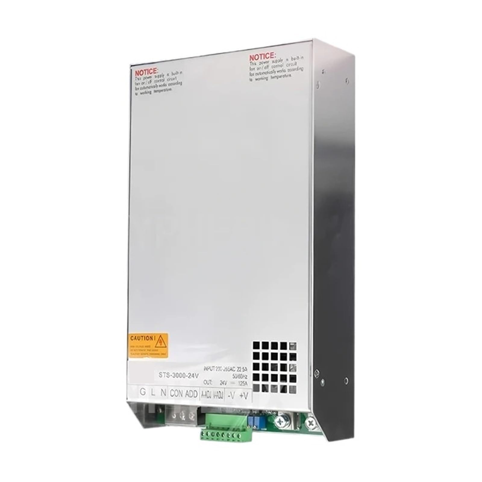 Zasilacz impulsowy o mocy 2 kW z PFC AC-DC 0–12 V do 220 V