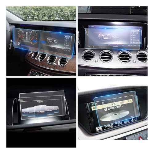 Film protecteur d'écran LCD Benz E200 E220 pour trajets sans reflets - 4