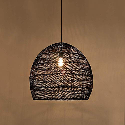 Lampes suspendues pour salon et chambre à coucher au style naturel et serein