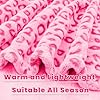 Warm Blanket Pink Soft Fleece Blankets Fuzzy Small Throw Blankets for Kids Girls Toddlers #5