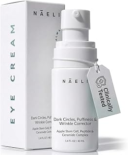 NAELI Crema de ojos para ojeras, hinchazón y ...