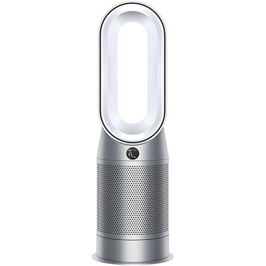 Dyson Purifier Hot+Cool Air Purifier with heater, HEPA+Activated Carbon Filter, Wi-Fi Enabled, HP07 (White)