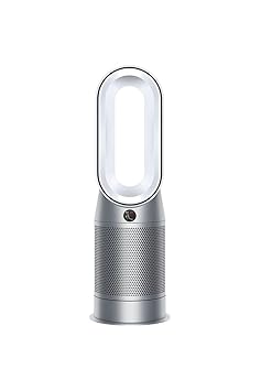 Dyson Purifier Hot+Cool Air Purifier with heater, HEPA+Activated Carbon Filter, Wi-Fi Enabled, HP07 (White) - image, photos
