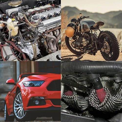 Protector térmico de cables para automóviles y mangueras de motor de enchufe 4