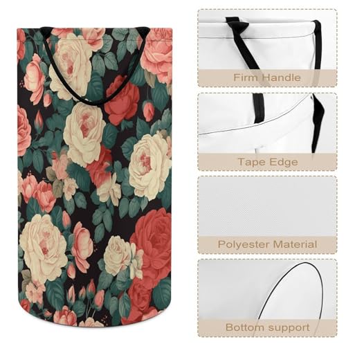 Panier à linge pliable avec poignées grand format pour placard - 5