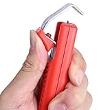 La herramienta de pelado de chatarra es adecuada para cables de PVC, cables de goma, cables de silicona, cables de teflón. Una cuchilla giratoria utilizada para el pelado transversal y longitudinal de cables.
