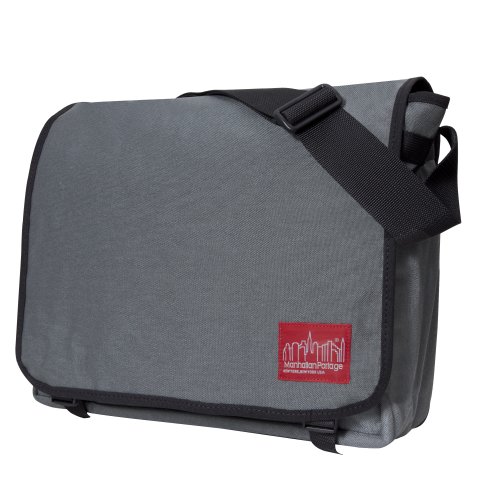 Manhattan Portage Deluxe Computer Bag, 17-Inch, Grey