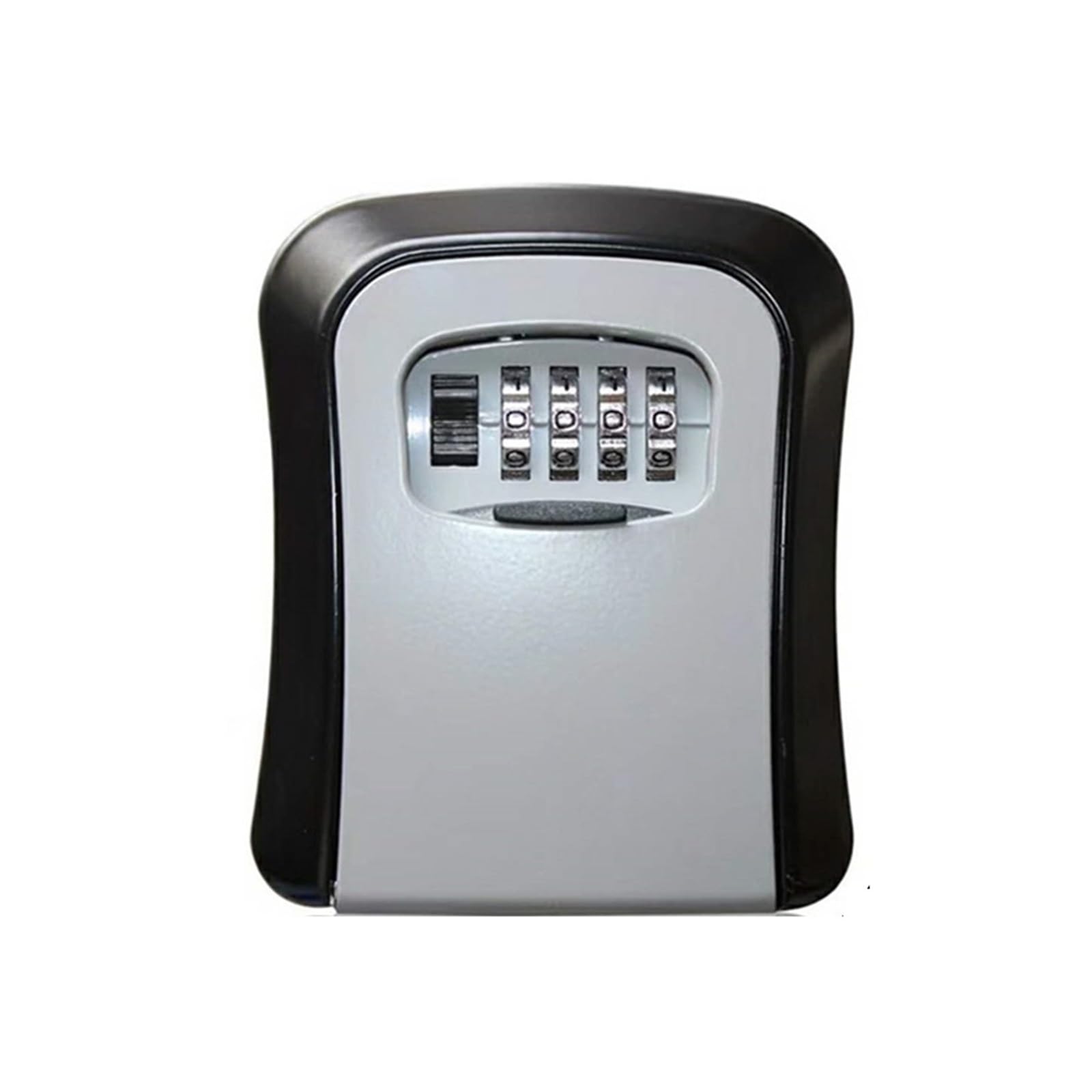 Key Safe Box Key Storage Secret Box Organizer 4 Digit Combination Password Security Code Lock(Grijs)