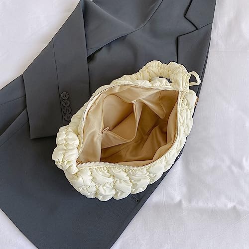 Quilted Shoulder Bag for Women Puffer Crossbody Bag Hobo Cute Quilted Tote Nylon Padding Handbags with Zipper4