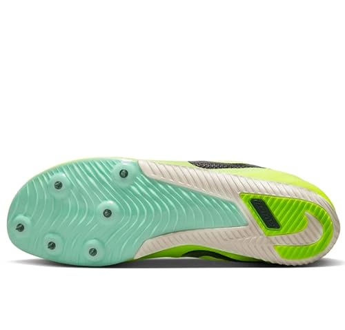 Nike Tênis masculino Zoom Rival Multi Track & Field Multi-Event Spikes, Volt/espuma de menta/leite d