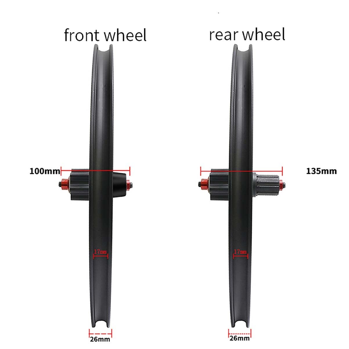 Jeu De Roues Vélo 20/22 Pouces – 406/451 – Frein Disque – VTT BMX Pliant