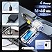 SakerPlus Car Vacuum Portable Cordless, 3-in-1 Hand Held Mini Vacuum Cleaner 17500PA High Power, Handheld Vacuum & Air Duster for Suction, Blowing, Inflating & Deflating, Ideal for Car Home Office