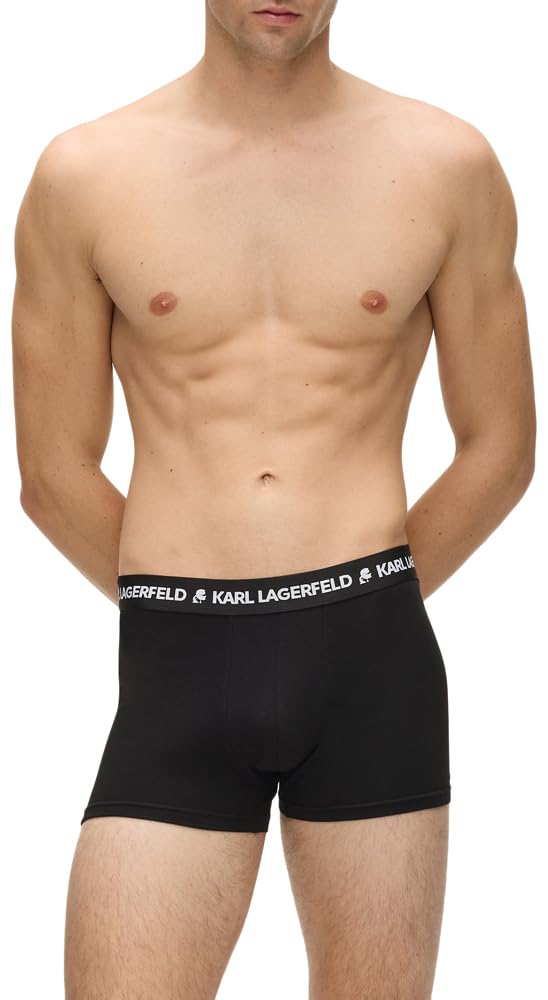KARL LAGERFELD Uomo Geometric all Over Print Trunk (3 Pack)