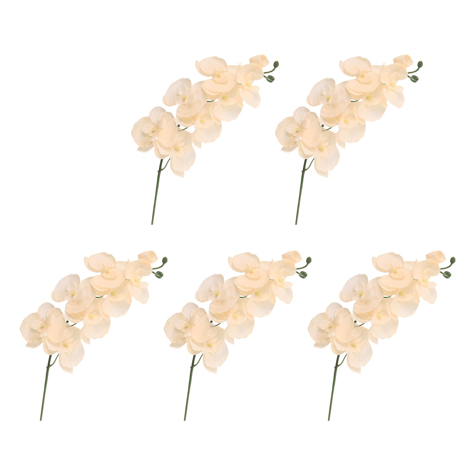 Carotoe D 3 Artificial Flower Branch Silk Butterfly Orchids For Wedding Or Hotel Isplays An Desk Ecoration Wedding Ecoration Silk Orchids Branch