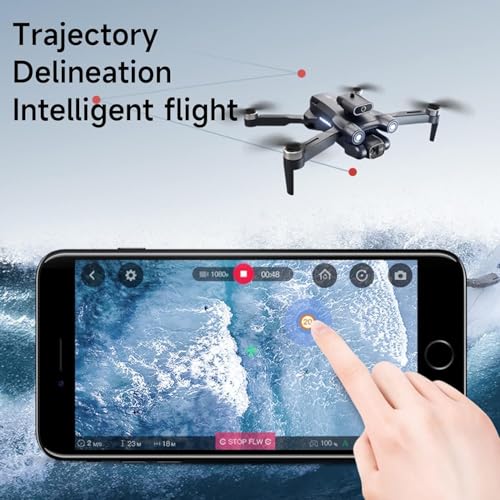 Image of Drone with 4k Camera Foldable 1080P HD Drone with FPV Live Video, Smart Gestures Selfie, Altitude Hold, One Key Take Off /Landing, 3D Flips for Kids and Adults