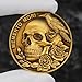 Meaningful Challenge Coin - Memento Mori & Tempus Fugit - Inspirational Art for Life Reflection