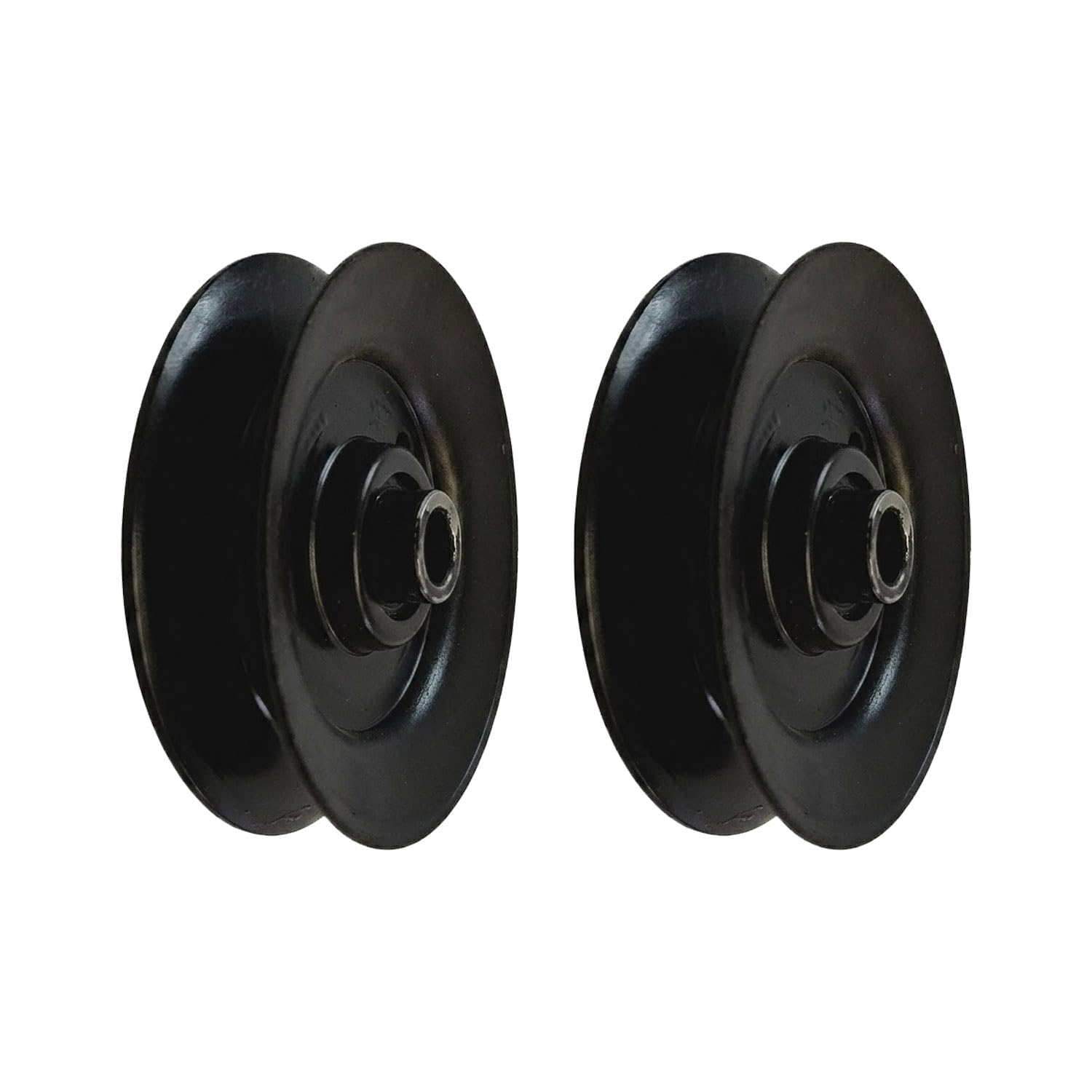 Lot de 2 poulies tendeurs 756-04325 956-04325 compatibles avec tracteur à gazon Cub Cadet LTX1040 Compatible avec les tracteurs à gazon Troy-Bilt Bronco Compatible avec tondeuse autoportée MTD