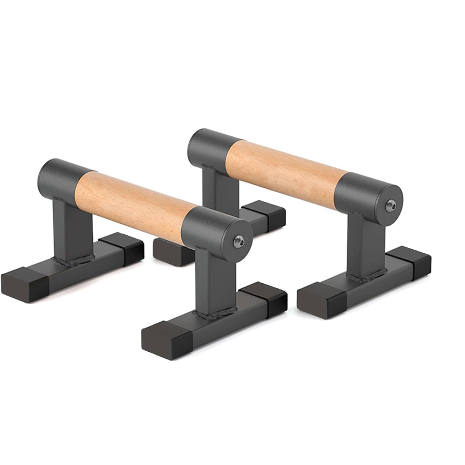 Parallettes, Calisthenics Griffe für Handstand, Push-Ups, Liegestützgriffe Holz für Fitness zuhause & Outdoor, Home Calestetic Equipment