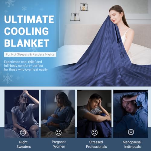 Image of Elegear Double-Sided Arc-Chill 3.0 Cooling Blanket for Hot Sleepers,King