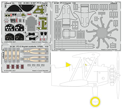 Accessoire de modélisme Eduard EDBIG33135 Kit d'amélioration divers en métal