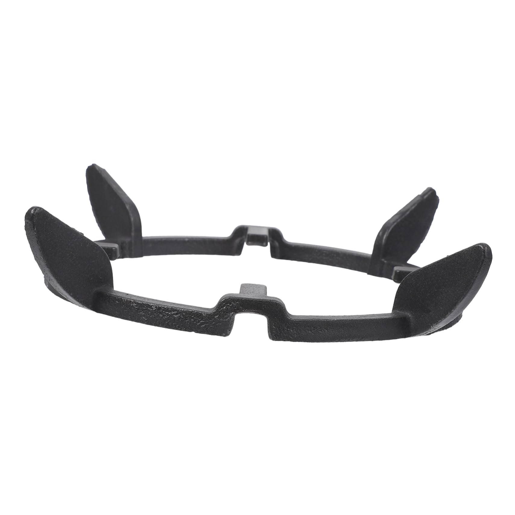 KICHOUSE Gas Stove Rack Cast Pan Holder Stand for Smaller Pots Non Slip Design Kitchen Stove Accessory Heavy Duty Four Claw Wok Support for Cooking