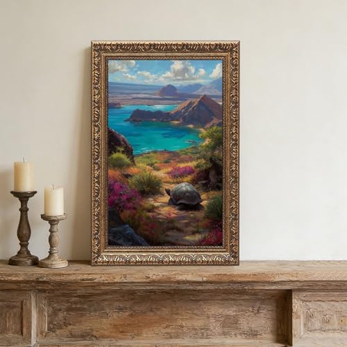 Impression sur toile Galapagos décoration murale salon 40x61