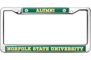 Show Your Spartan Pride with the Norfolk State Alumni License Plate Frame