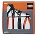 Bahco 9853 BH9853 Tool Set, Black/White, Set of 3 Pieces