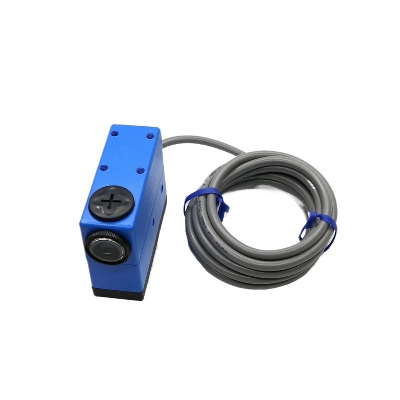Pxqchavln B1ue Photoelectric Sensor Switch Bzj-3 10Mm Sensing Distance Nonc Dc 10-30V(,Rectangular Spot)