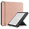 Tasch HYMY Hülle für Kobo Libra 2 hülle – Flip Case Cover Schutzhülle Kobo Libra 2-Rosegold