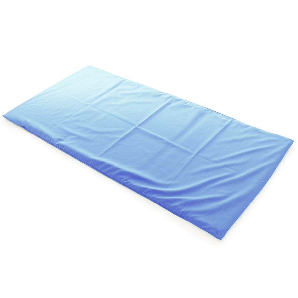 Moon Blue Value Sleep Mat Sheet, Quality Single Mattress Protector Sheet, Essentials for children, Kids Bed Baby Products, Sleeping essentials by Sleeping Lionzzz