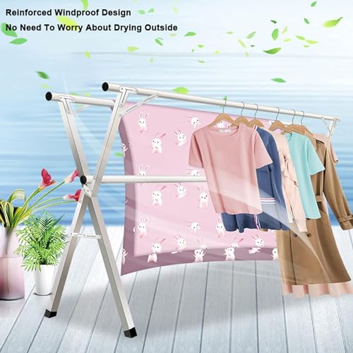 Séchoir à linge d'extérieur pour balcon idéal pour petits espaces