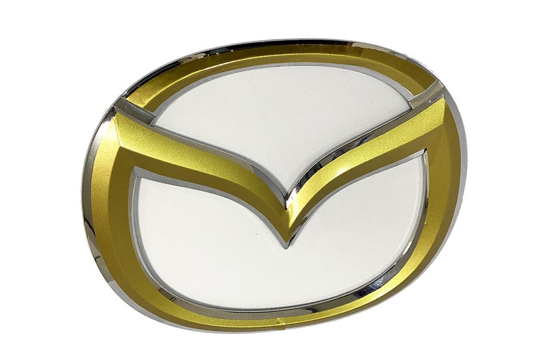 MAZDASPEED ステアリングエンブレム ゴールド MAZDASPEED ステアリングエンブレム ゴールド MAZDASPEED ステアリング