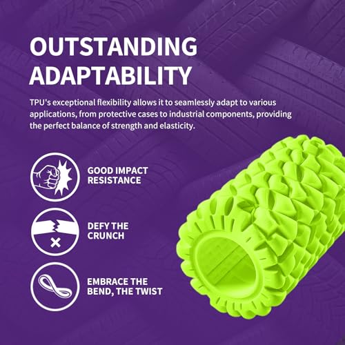 Image of OVERTURE TPU Filament 1.75mm Flexible Roll, 95A Soft 3D Printer Filament, 1kg Spool (2.2 lbs), Fit Most FDM Printer (TPU Light Green)