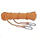 ljyasd 12mm Cuerda Escalada EstáTica, Cuerda Escalada, Cuerda De Escape, Escalada Equipo, Equipo De Escalada De Hielo, para Supervivencia MontañA, Camping, Caza, Pesca(30m(98ft))