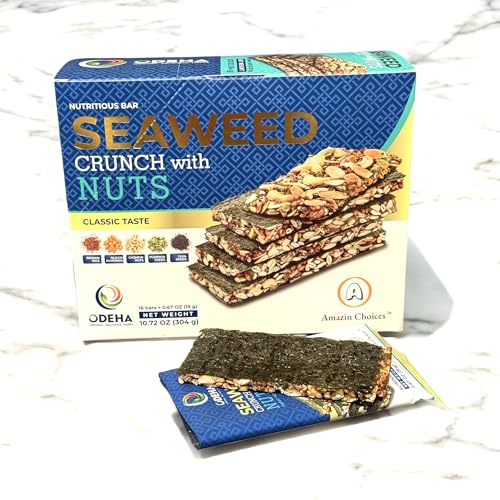 Image of Combo - Seaweed Crunch with Nuts and Chili Lime Peanuts Rong Bien Don Ket Hop Cac Loai Dau va Dau Phong Chanh Ot - 2 Units per Order