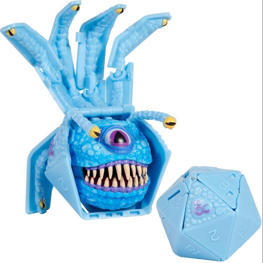 Miniatura 5 de Paquete de Dicelings de Dicelings de Dungeons and Dragons Honor Among Thieves (4 artículos) Dragón rojo, dragón negro, observador azul, espectador