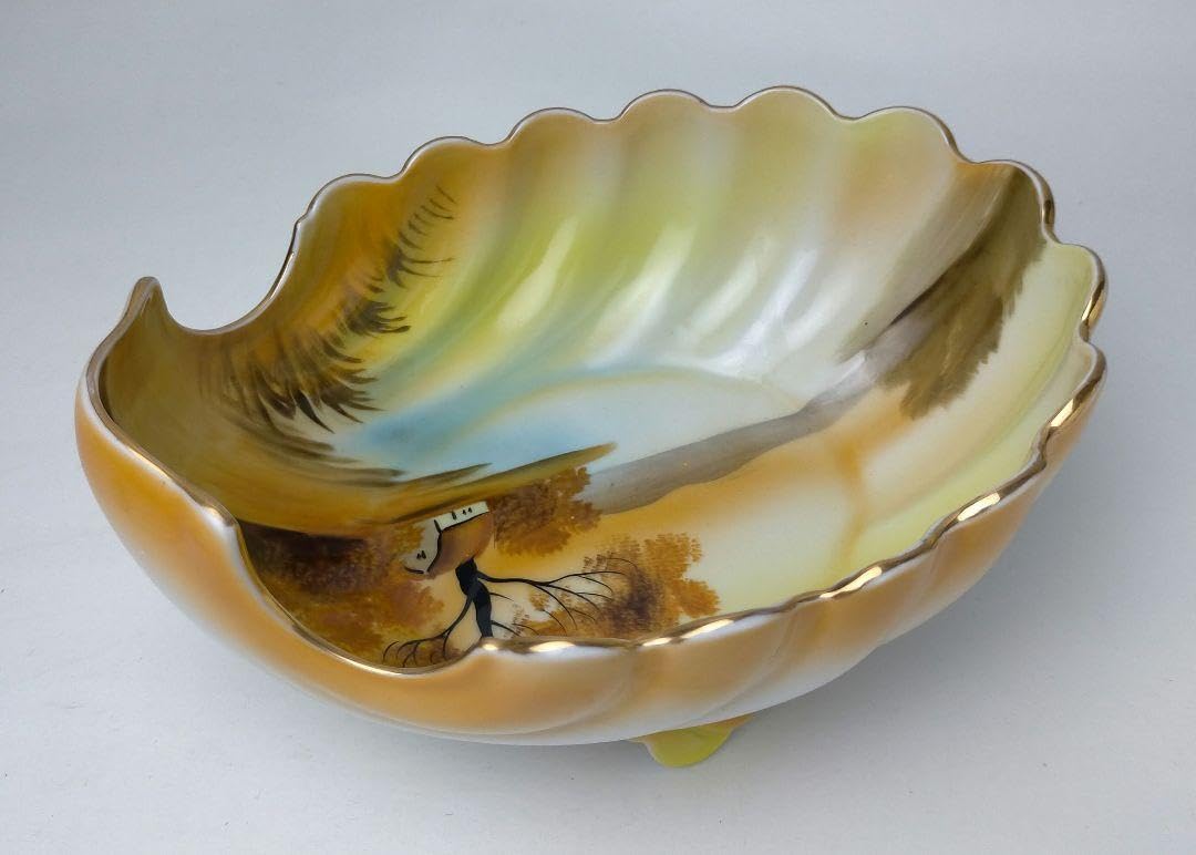 クリスマスセール★オールドノリタケ★幅約20.4cm 風景絵貝型鉢』 Amazon.co.jp: オールドノリタケ 風景絵貝型鉢 : DIY・工具・ガーデン