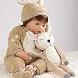 Paradise Galleries Reborn Toddler Girl - Dearly Loved, 19 Inch Realistic Doll in Gentletouch Vinyl & Weighted Body, 5-Piece Gift Set