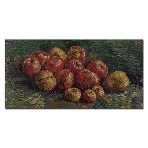 Tableau en verre 100x50cm Coloray nature morte pour décoration murale chic
