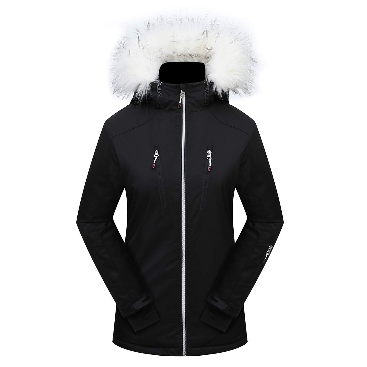 PHIBEEWomen's Outdoor Waterproof Windproof Snowboard Breathable Snow Ski Jacket