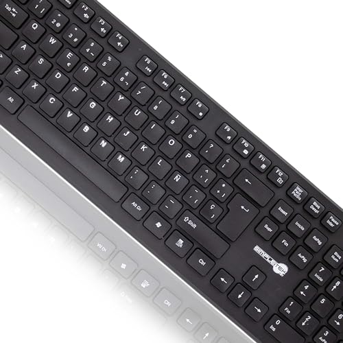 Teclado inalámbrico SIMPLETEK con layout de España para evitar cables en tu mesa 4