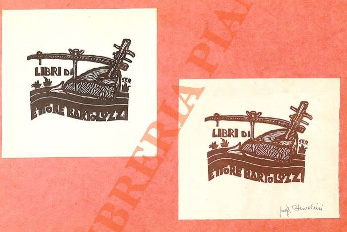  Ex libris Ettore Bartolozzi.