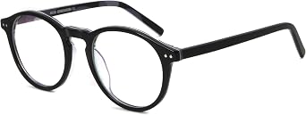 Eyeglasses for women men non prescription glasses high fashion glasses acetate stylish glasses round