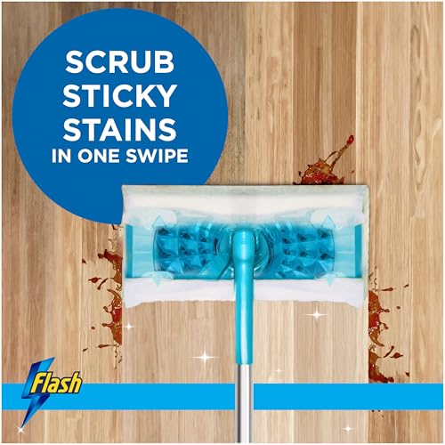 Flash Speedmop Wet Mop Floor Cleaner Wipes, 48 Wet Lemon Pads - Image 4