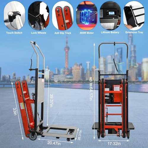 Carretilla eléctrica CAMINI para escaleras 660 lb miniatura 4